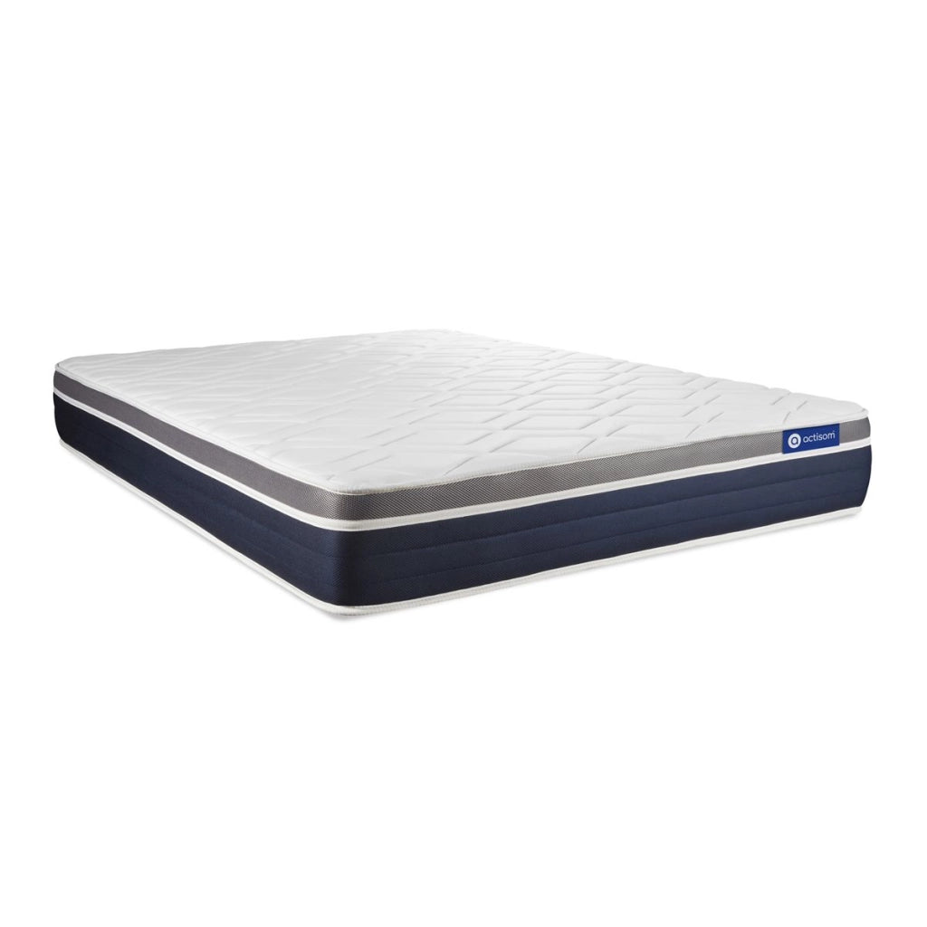 Kit rete e materasso Actiflex confort 135x200cm - Spessore : 26cm - Molle insacchettate e memory foam - Moderatamente rigido