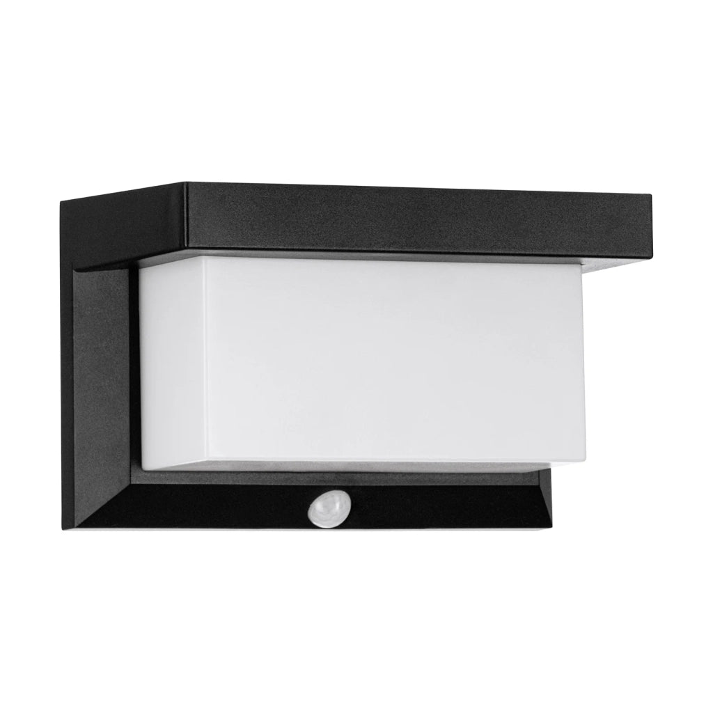 Luce Solare Esterno Moderna Utrera Policarbonato Nero E Bianco Luce
