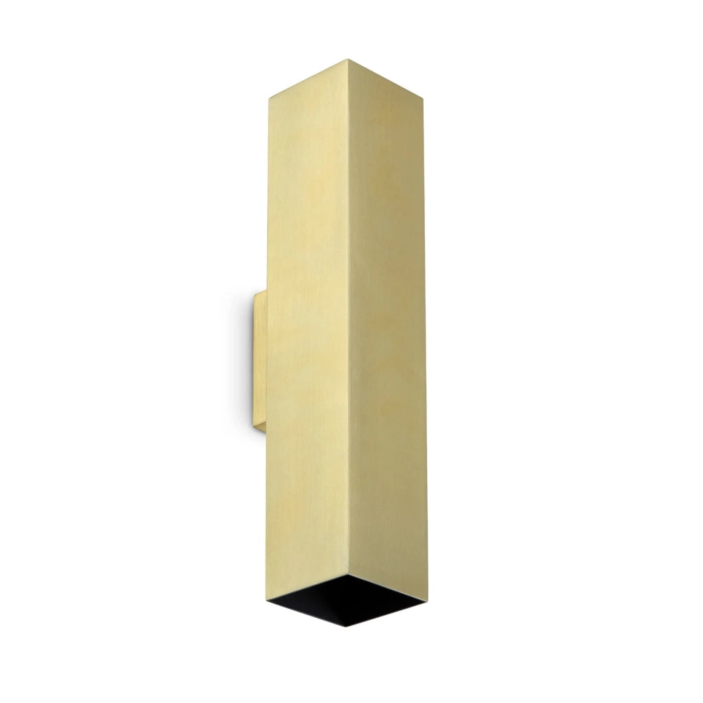 Applique Look 2 Luci Ottone Dimmerabile con Lampadine Incluse Ideal Lux