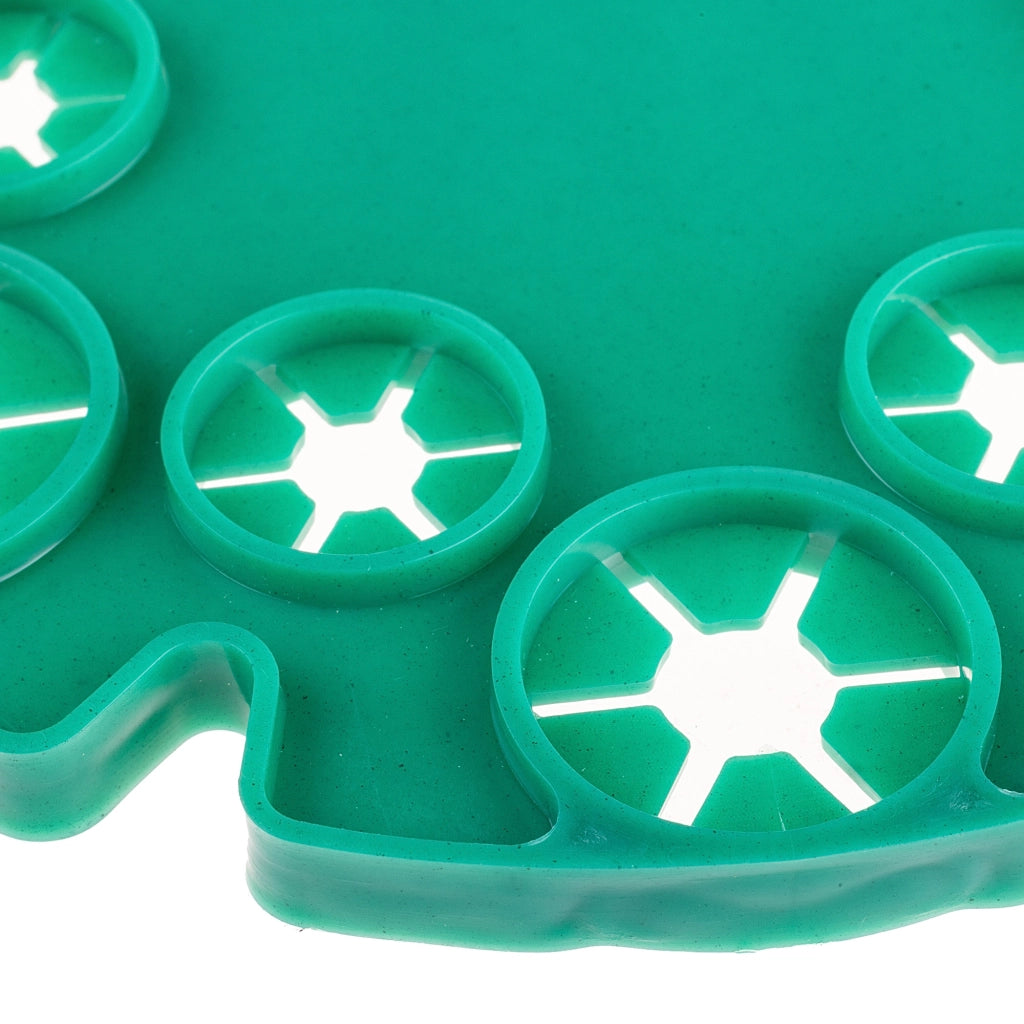 KADAX Set 2 supporti per tutori per piante