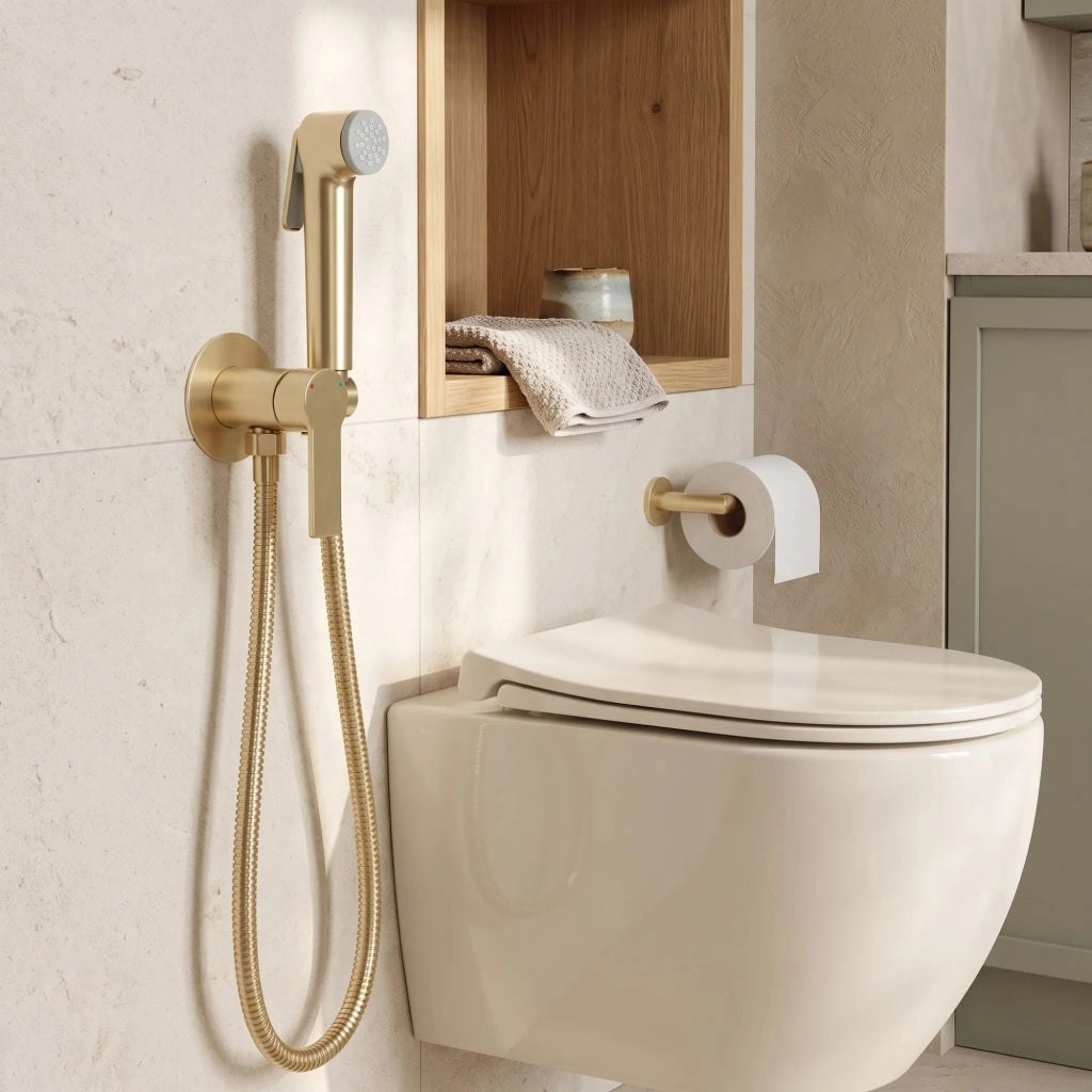 Rubinetto Bidet Rea Argus Brush Gold
