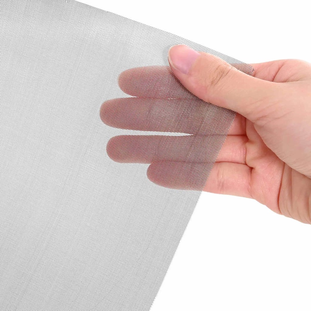 Rete per schermatura 40 x 1000 cm 60 Mesh Argento 42039567