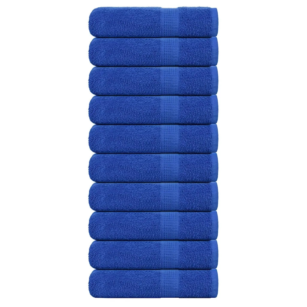 Asciugamani FROGN 10 pz Blu 50x100 cm 360 g/m² 136712