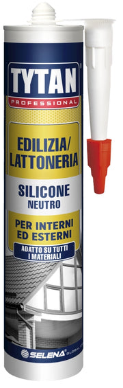 Tytan SILICONE EDILIZIA NEUTRO X SERRAMENTI ml. 300 - Trasparente 24.00 pz