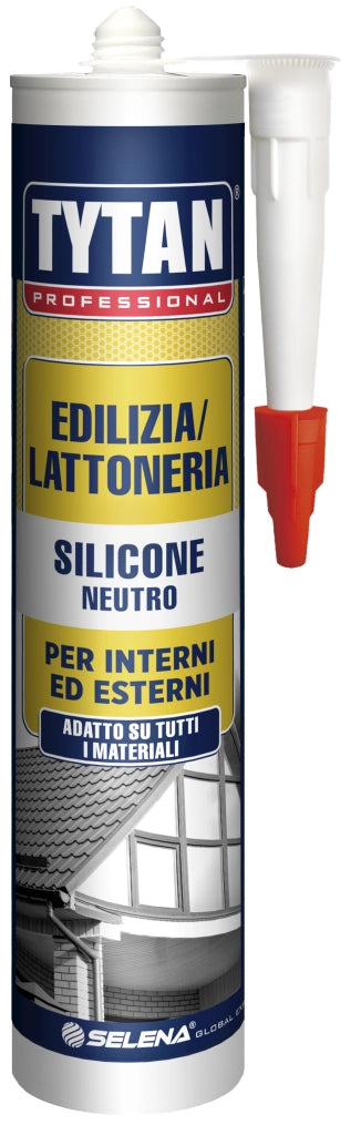 Tytan SILICONE EDILIZIA NEUTRO X SERRAMENTI ml. 300 - Trasparente 24.00 pz