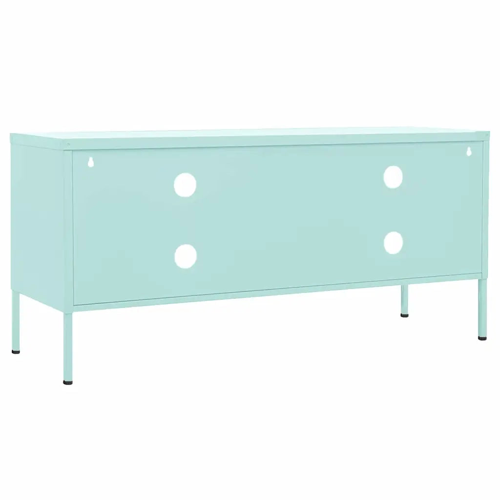 Mobile TV Menta 105x35x50 cm in Acciaio 336230