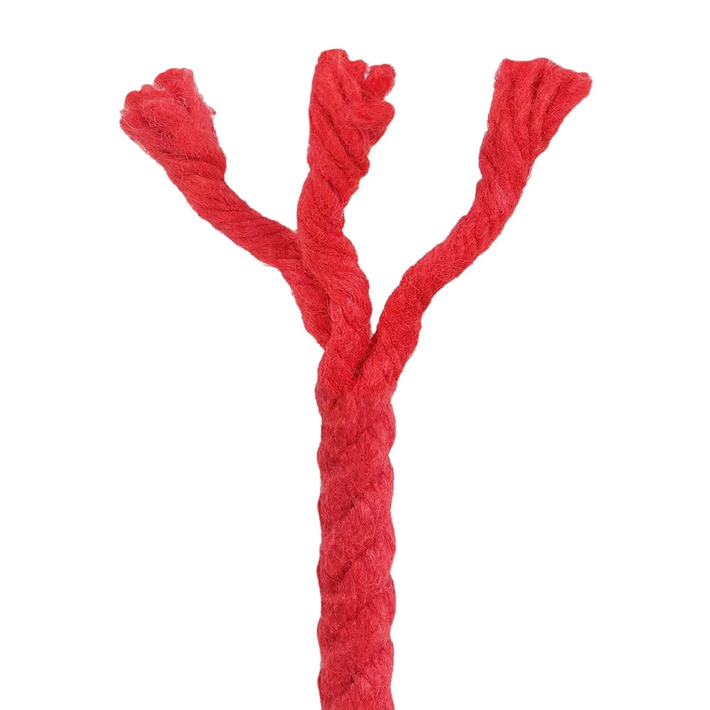 Corda | Fune Rosso 0,8 x 0,8 x 2500 cm Cotone