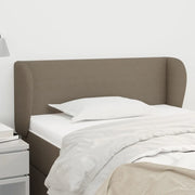 Testiera ad Orecchio-Testata con Orecchie Tortora 83 x 23 x 78/88 cm in Tessuto 798979