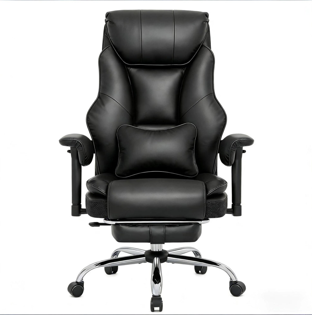 SEDIA DA UFFICIO ergonomica regolabile in altezza nera