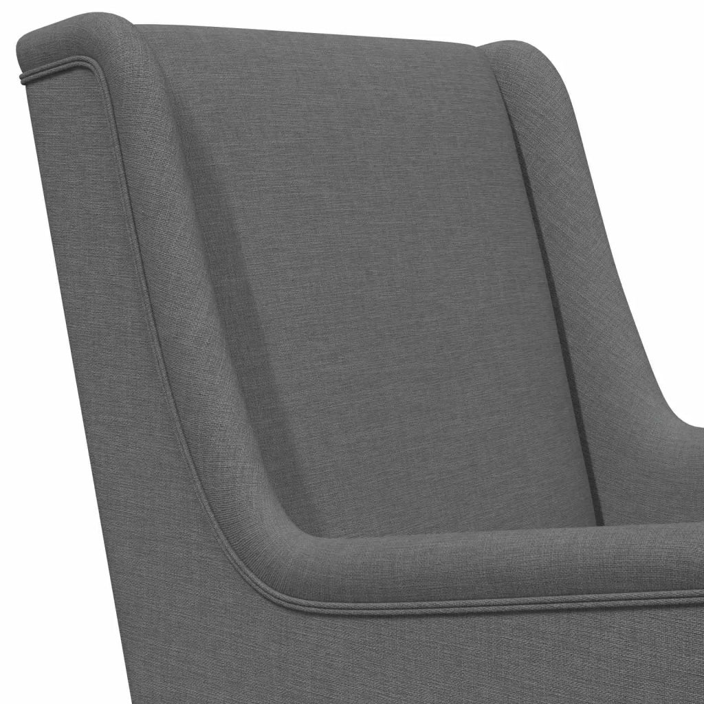 Poltrona Grigio Scuro Tessuto 42029949