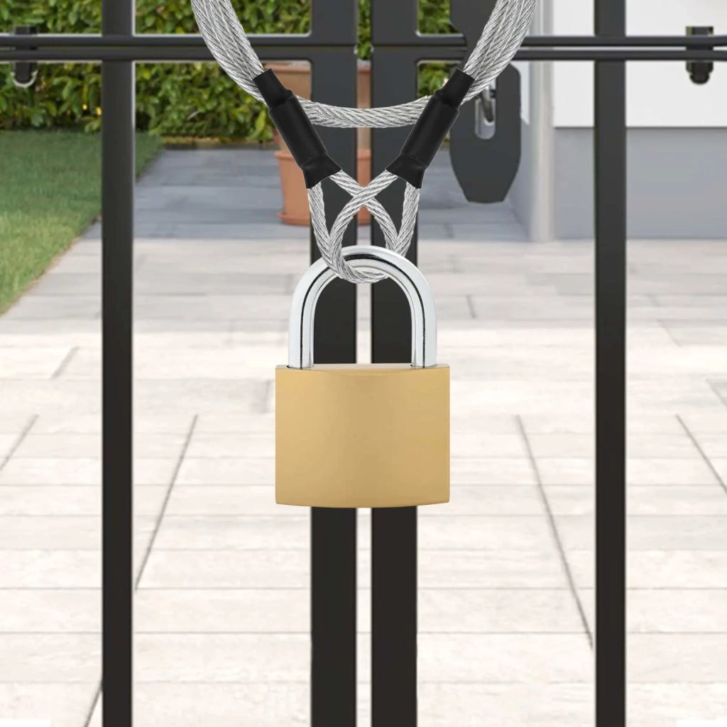 U Lock con Chiavi 6 pcs Ottone Ferro 42021935