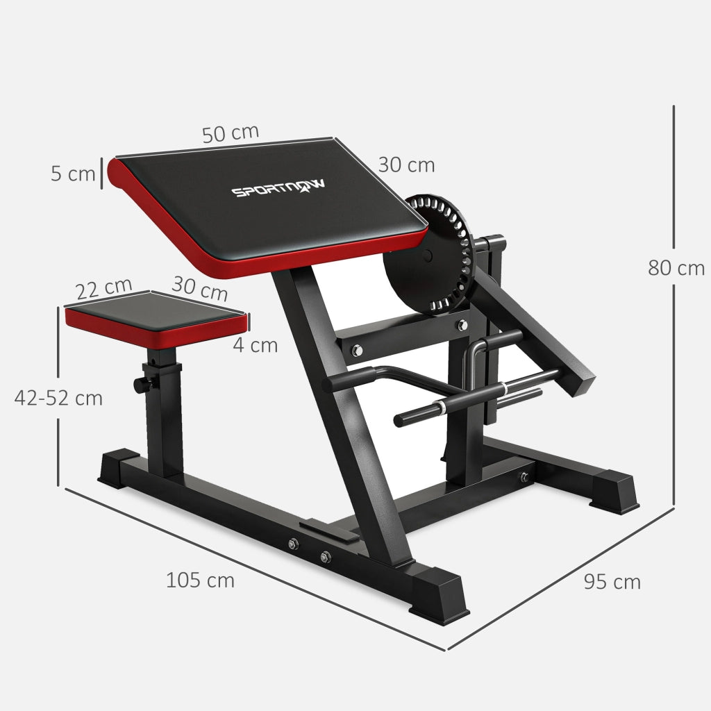 Panca per Curl e Tricipiti ¨C zephmum ¨C Nero