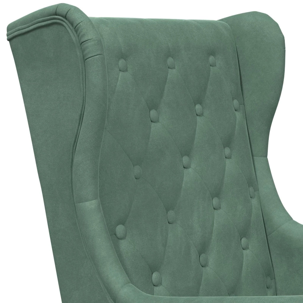Poltrona Verde Mare Velluto 42029935