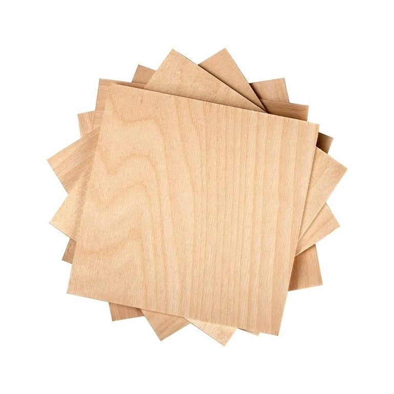10 fogli pannello compensato 6 mm betulla baltica  A6 - 105 x 148 mm
