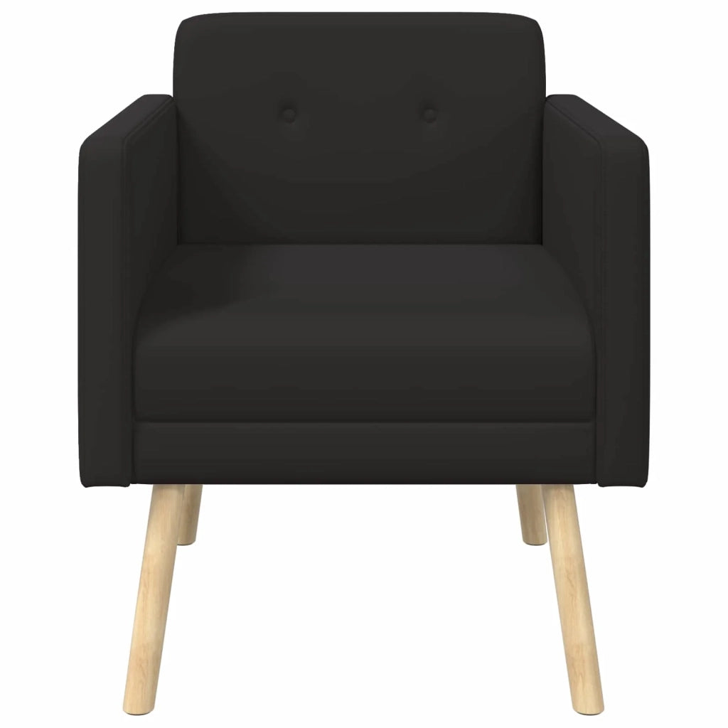Poltrona decorativa Nero Velluto 42044801