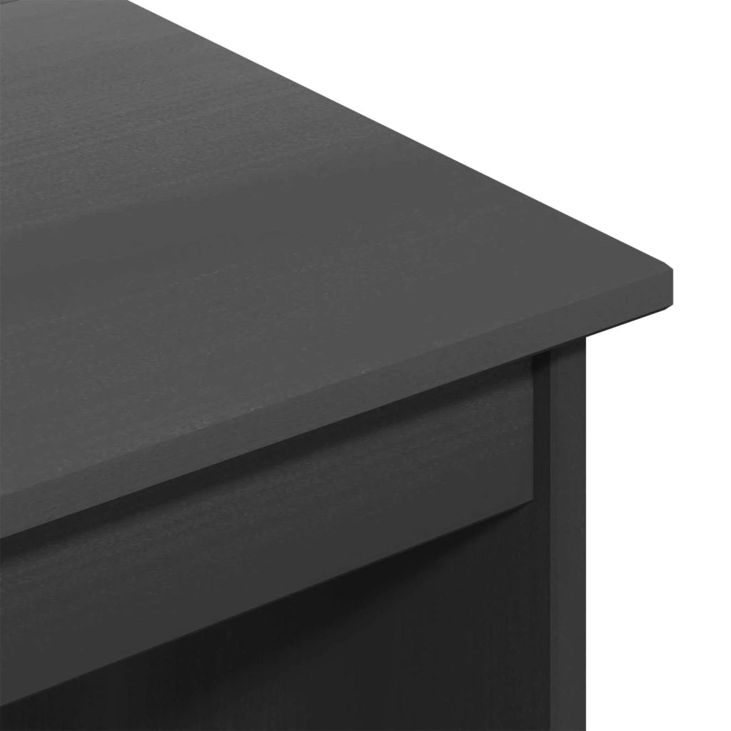 Set scrivania e mobiletto su ruote MOSS 2 pz Grigio 3438792