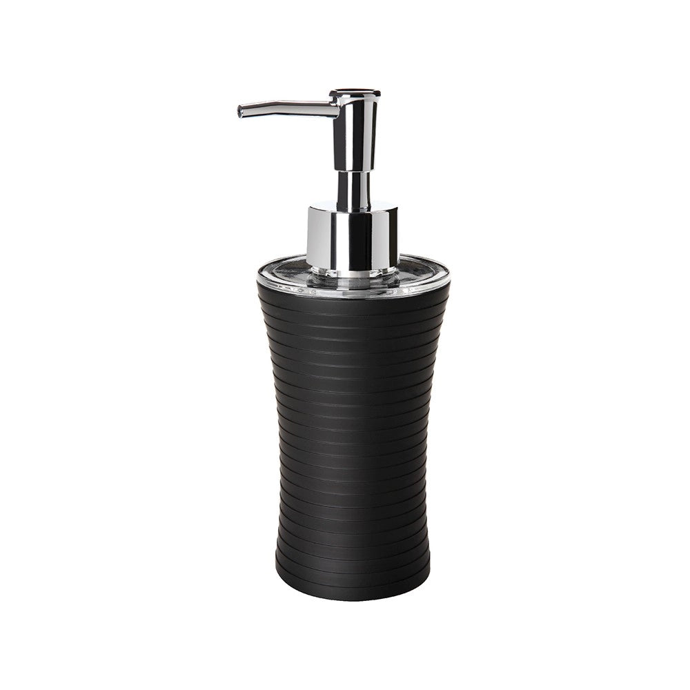 Dispenser sapone nero - serie bowling