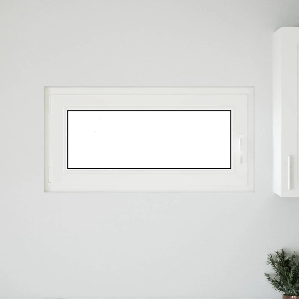 Finestra per Soffitta RISOR Antracite 100 x 50 cm PVC e Vetro 42047291