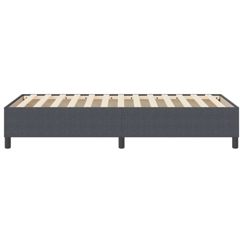 Struttura letto piattaforma Grigio scuro 90 x 200 cm 3337388