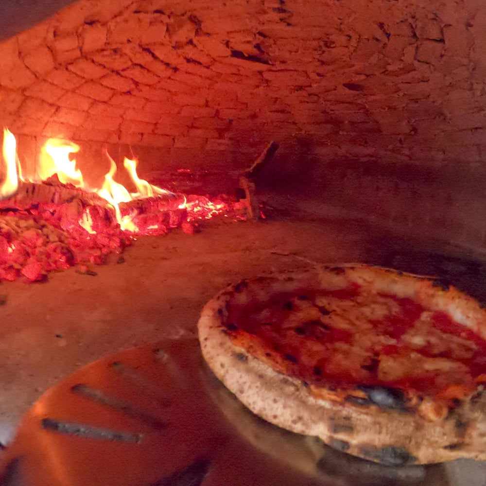 Forno legna artigianale linea vietri rivestimento mosaico resistente *** misura Ø 140 cm, confezione 1