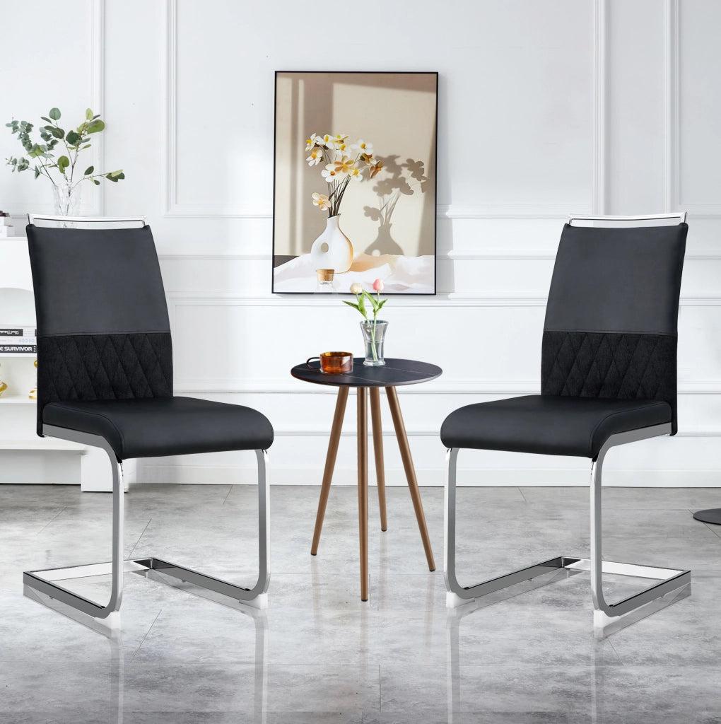 SEDIA Ergonomica Nero in Metallo