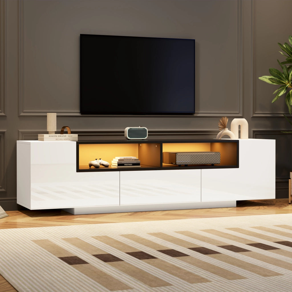 Mobile porta TV 180 x 40 x 48 cm con luci LED