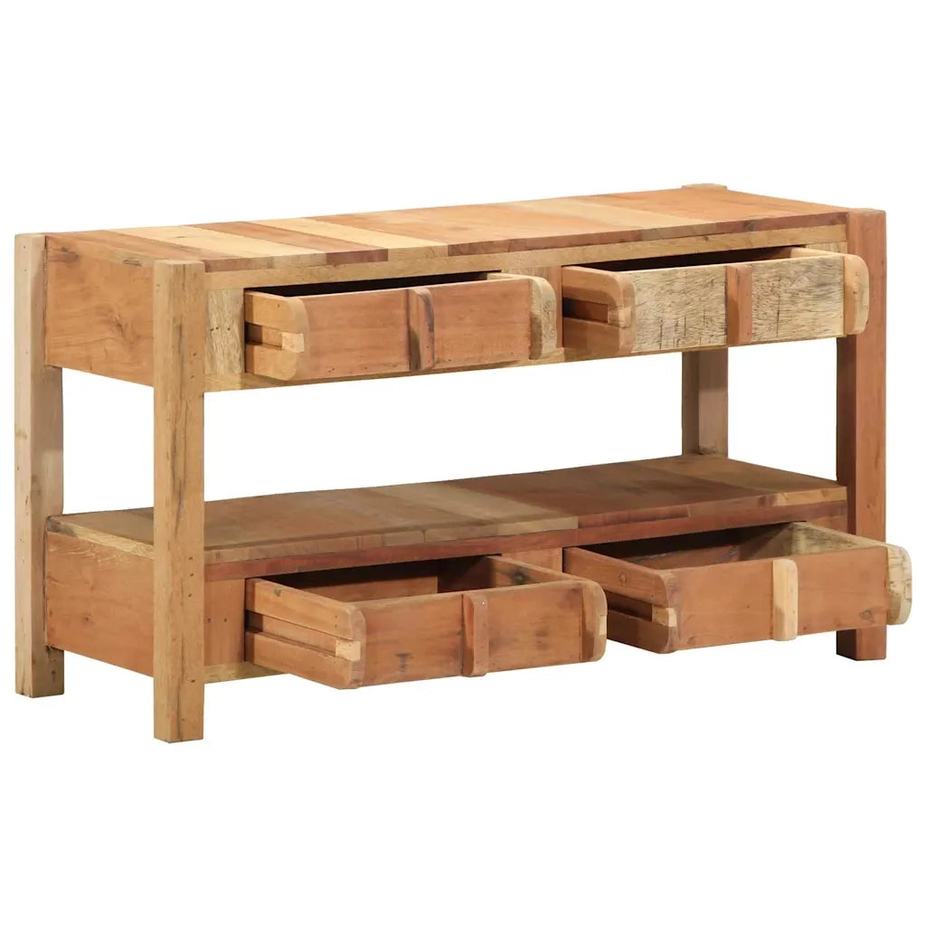 Mobile TV | Armadietto TV | Mobile Porta TV Marrone 83 x 33 x 46 cm Legno Recuperato Massello
