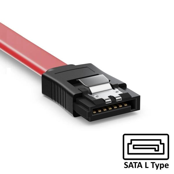 CAVO SATA 600 CON CLIP  0.30m