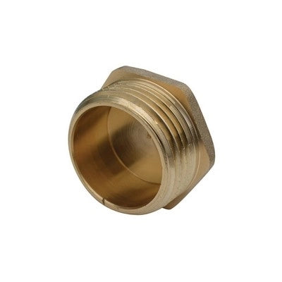 TAPPO MASCHIO 3/8 OTTONE