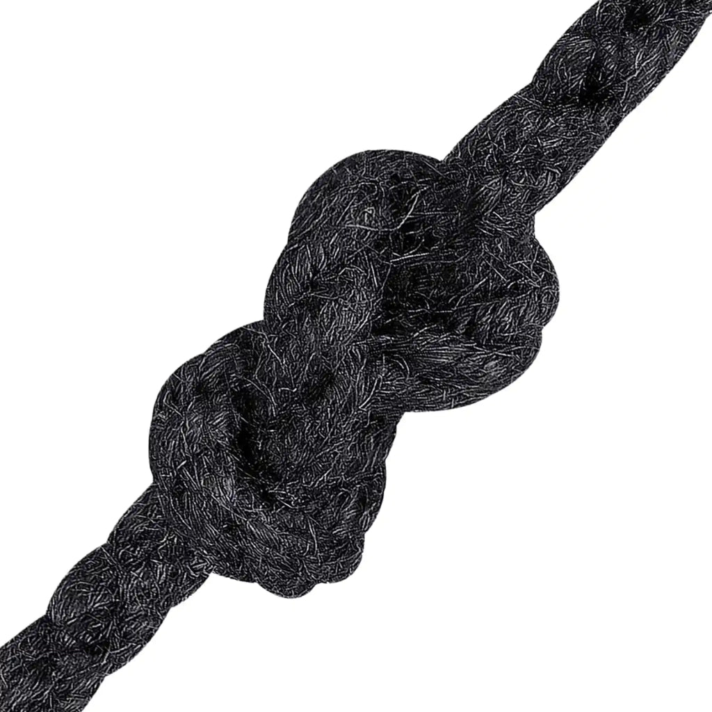 Corda | Fune di Juta 8 Nero 100% juta Tossa