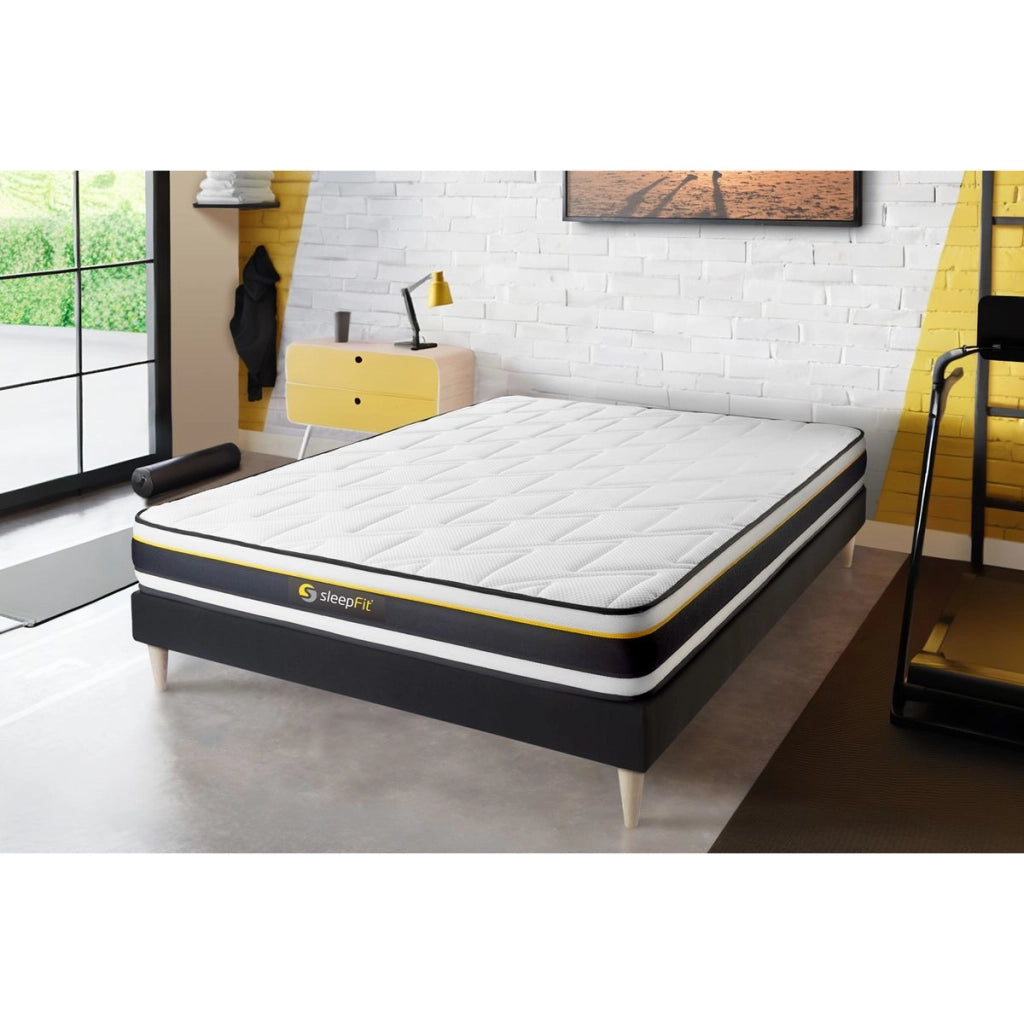Kit rete e materasso SOFT 135x200cm - Foam HD - Molto rigido