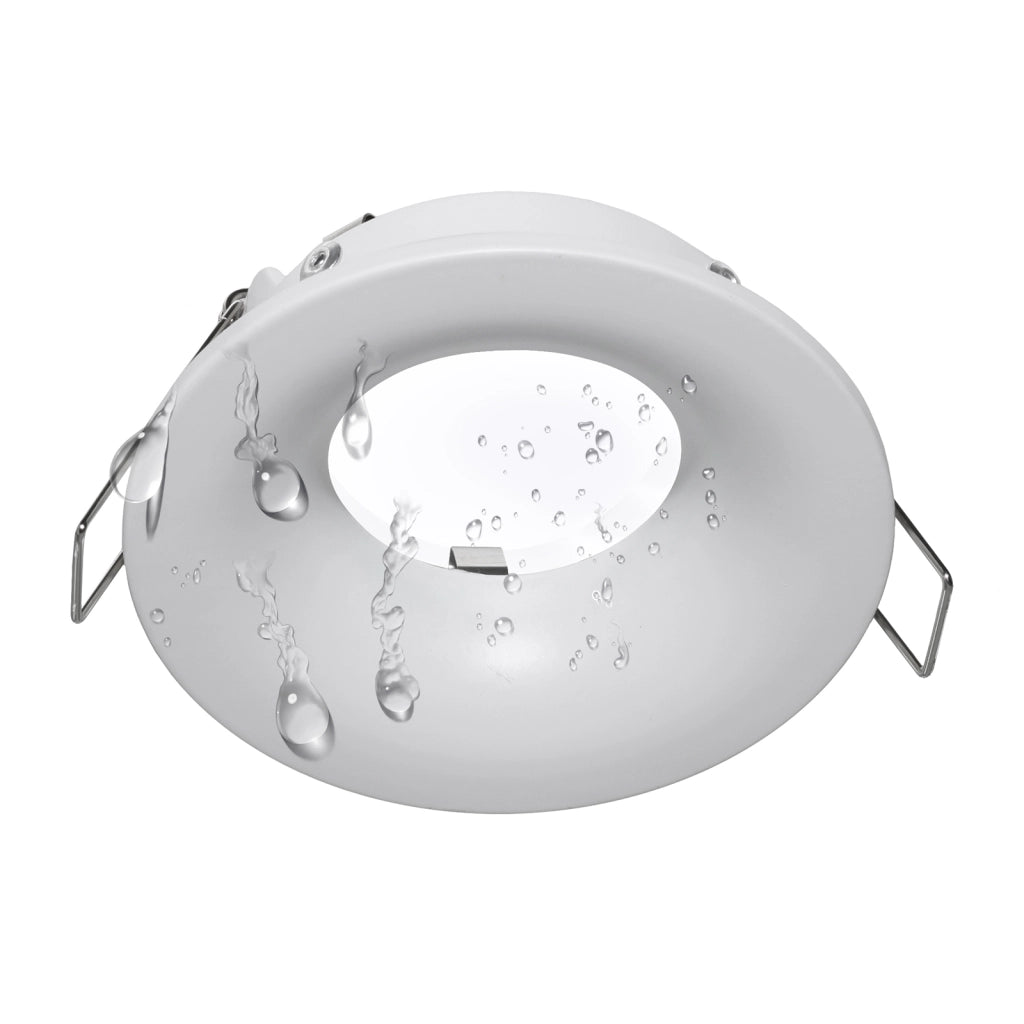 KIT 3 faretti cromoterapia LED RGB IP65 incasso box doccia 27W 12V centralina smart WiFi google alexa sauna TONDO