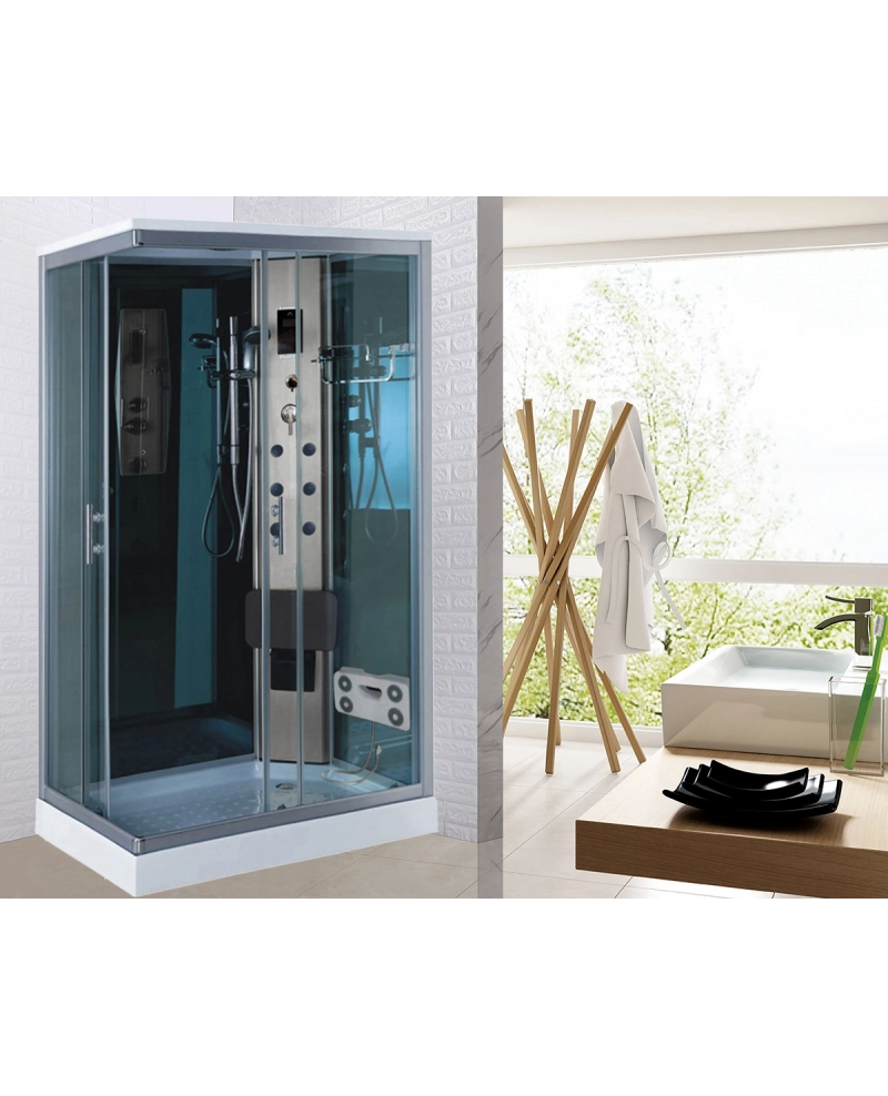 Cabina Idromassaggio Full Optional, 70x90cm Reversibile Sicorage Reglate