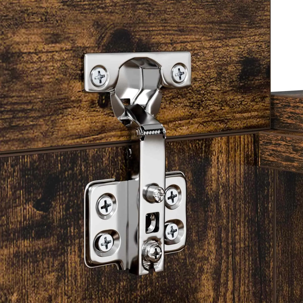Scrivania studio Rovere Fumo 152 x 36 x 19,5 cm 8006696