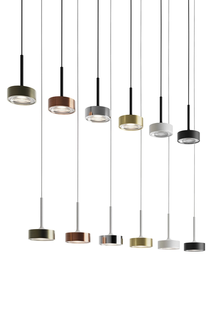 Hole - Applique/Plafoniera LED 13W 3000K CRI90 IP20 ottica 38° dimmerabile, in alluminio, finitura bianco/nero - Rossini Group
