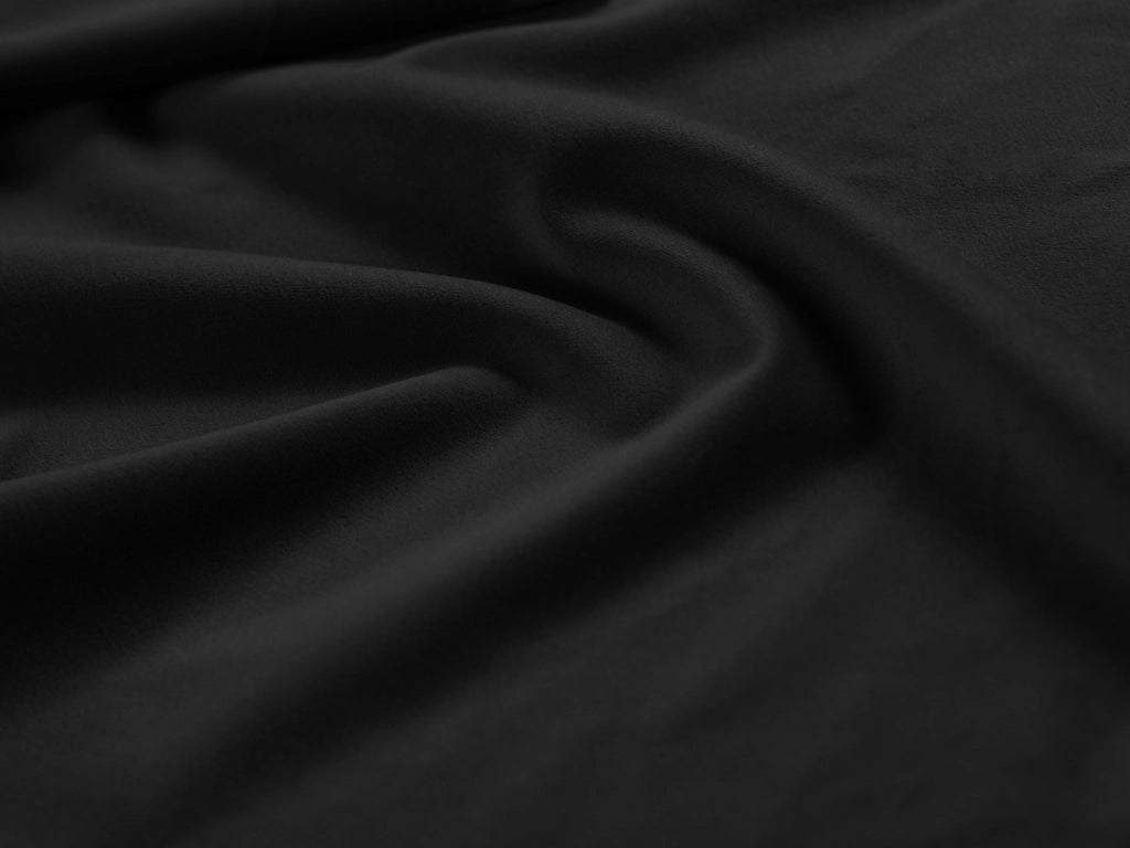 Cosmopolitan Design - Pouf "Vienna" in velluto nero 