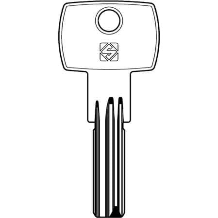 CHIAVE PUNZONATA CB97SMD - CORBIN - 5 pezzi- SILCA