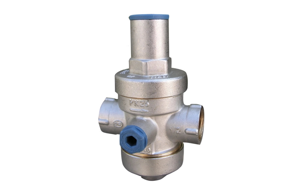RIDUTTORE DI PRESSIONE A PISTONE PN25 CON SEDE IN ACCIAIO INOX- 3/4- OR- pezzi 1