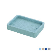 Porta sapone da appoggio FERID linea Sabbia Grigio
