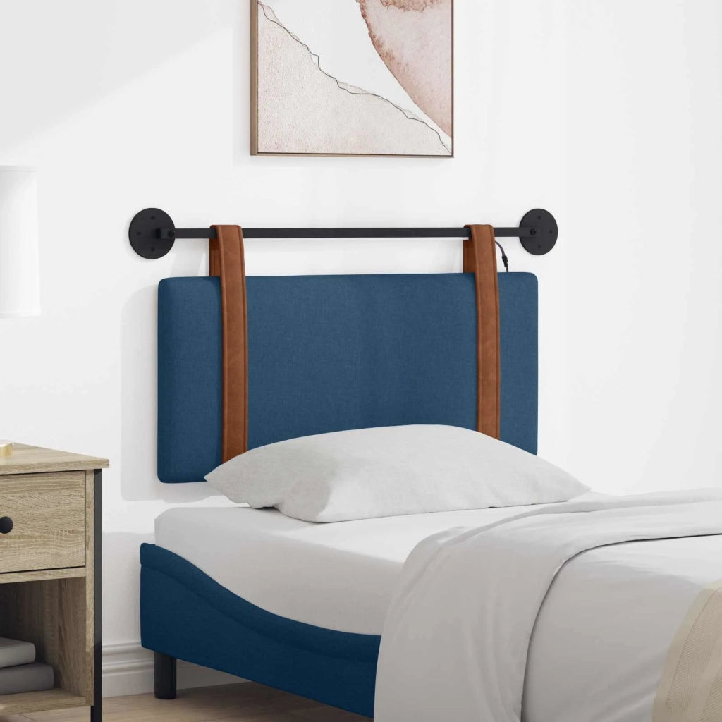 Testiera | Testata sospesa Con luce LED Blu PU Antico