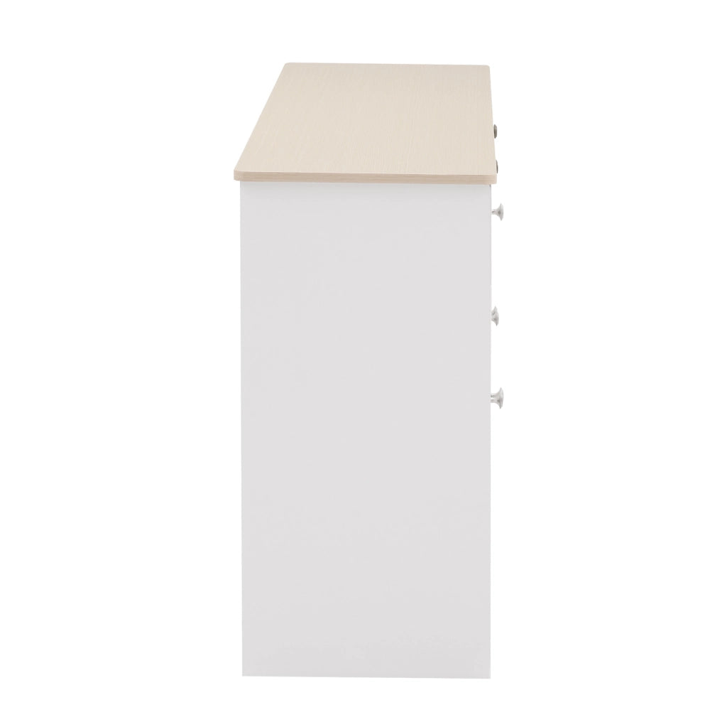 Madia rustica 160 cm con 4 ante e 3 cassetti