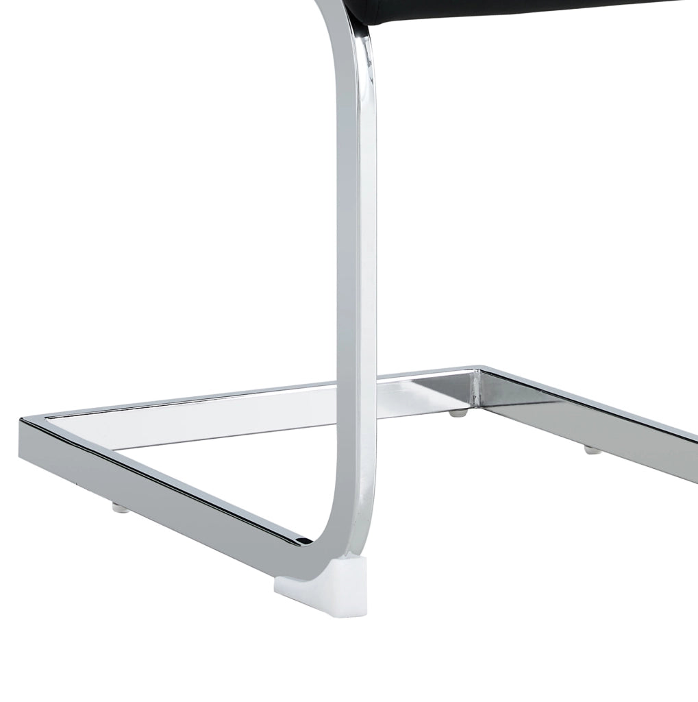 SEDIA Ergonomica Nero in Metallo
