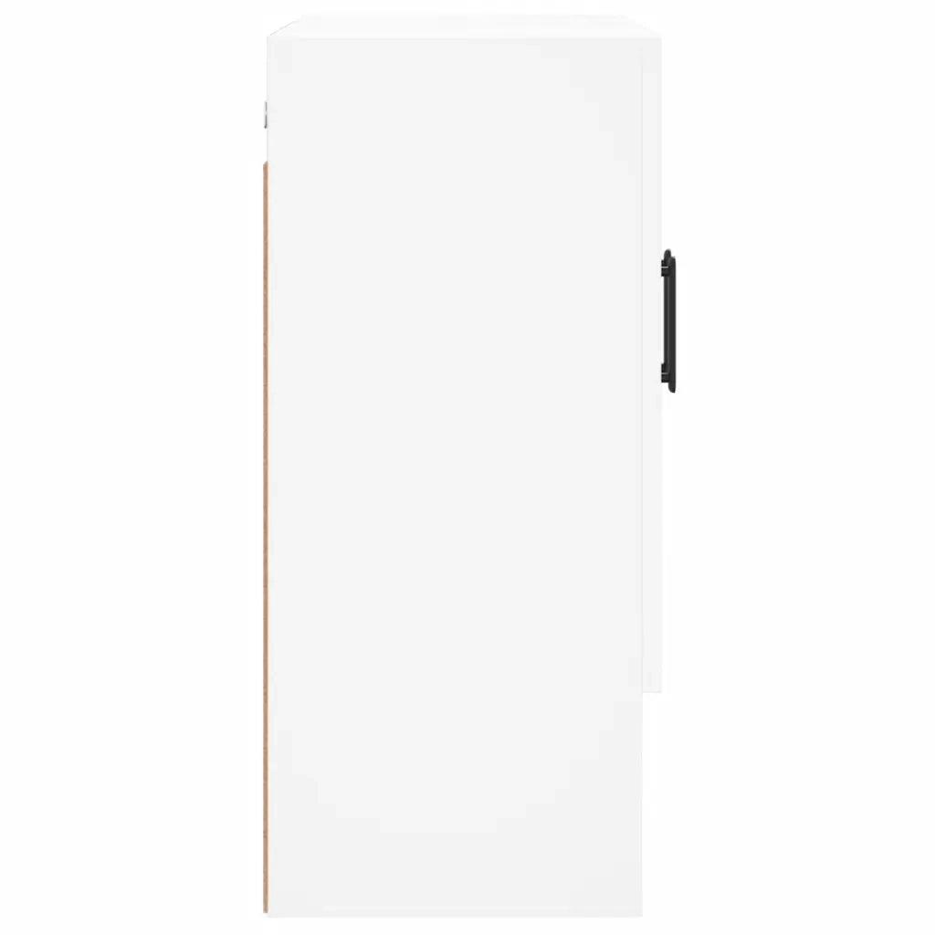 Armoire murale blanc 60x31x70 cm bois d'ingénierie