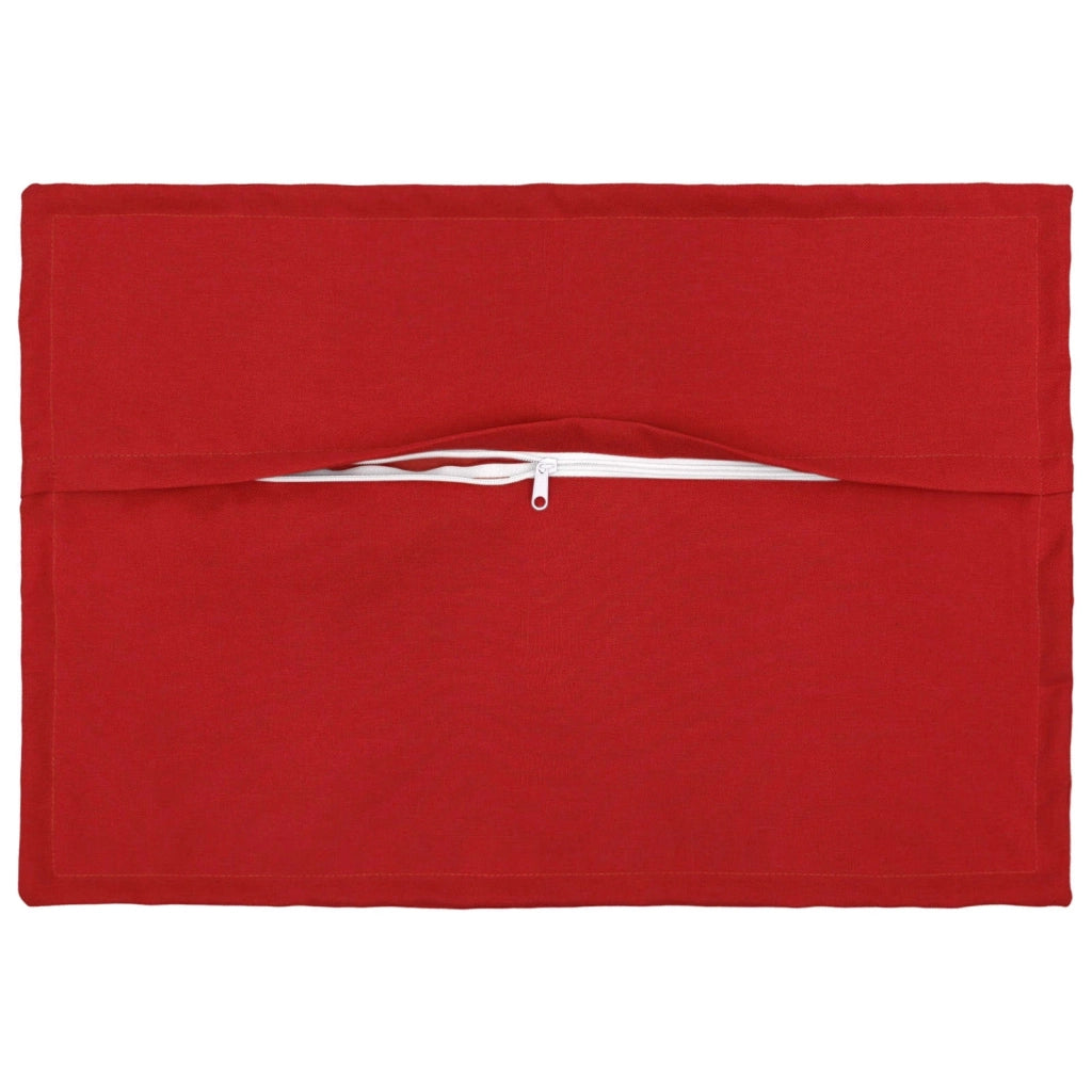 Federa 2 pcs HOUTEN Rosso 50 x 70 cm Lino 919435