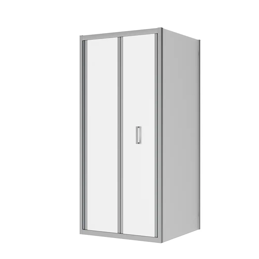 Box doccia 70x75 cm angolare apertura a libro vetro 6mm opaco | Capri