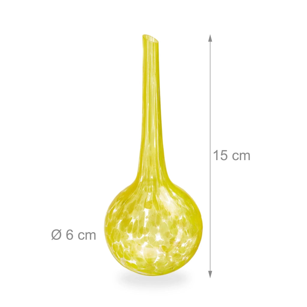 Set di 4 conni di irrigazione automatica per piante da interno o esterno 15 x 6 cm in vetro trasparente 13_0015387