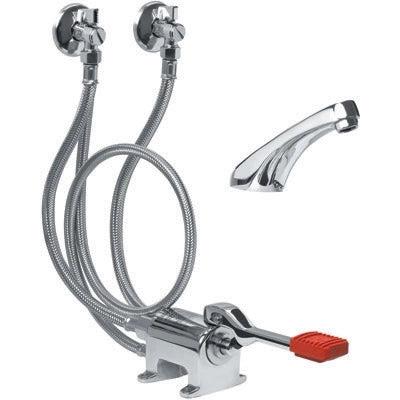 KIT MISCELATORE MONOPEDALE ESTERNO A PAVIMENTO- IDRAL- pezzi 1