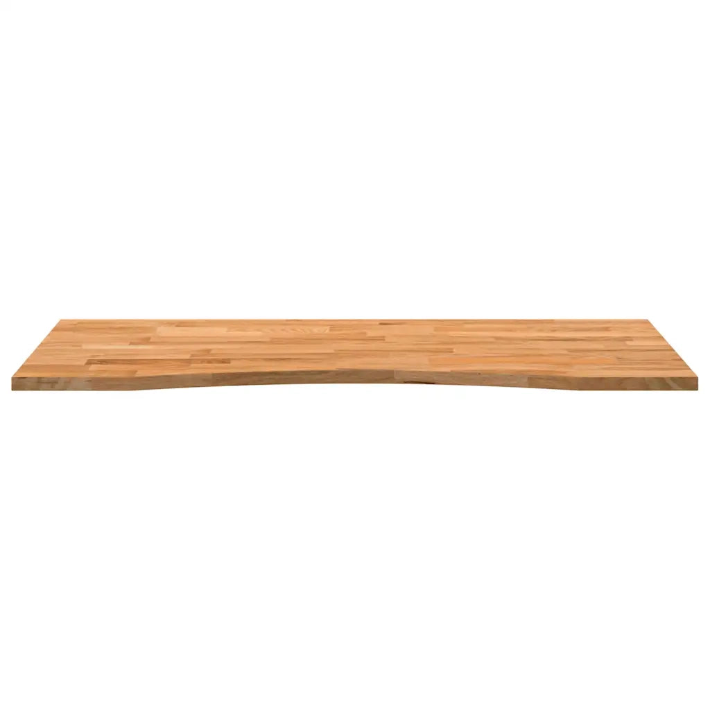Dessus de bureau marron clair bois chêne massif rectangulaire