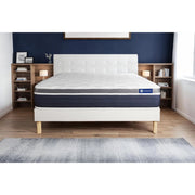 Kit rete e materasso Actiflex confort 130x190cm - Spessore : 26cm - Molle insacchettate e memory foam - Moderatamente rigido