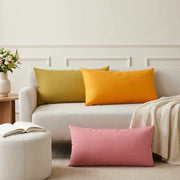 Cuscino con cuscino HEERLEN 6 pz Verde chiaro Tessuto 925613